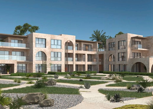 3 BR Apartment with garden view in Coves